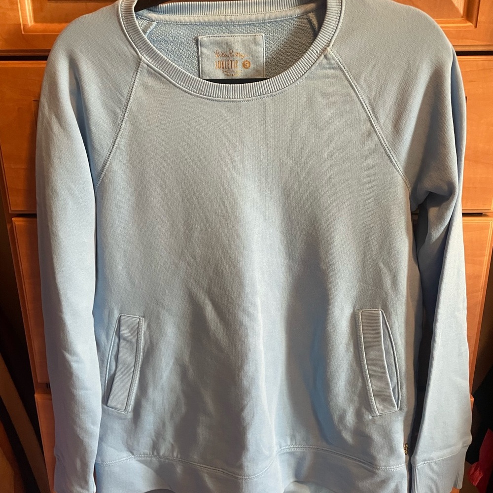 lily pulitzer Light Blue Crew Neck Sweater